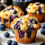 Irresistible Blueberry Cottage Cheese Muffins Recipe First Image