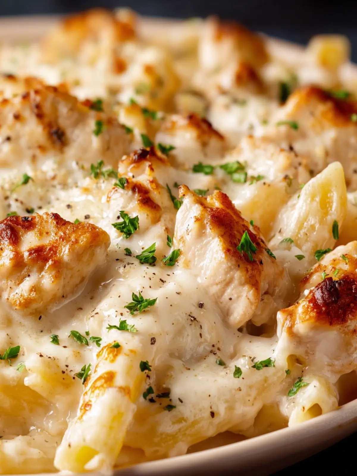 Chicken Alfredo Casserole: The Best Cozy Weeknight Dinner
