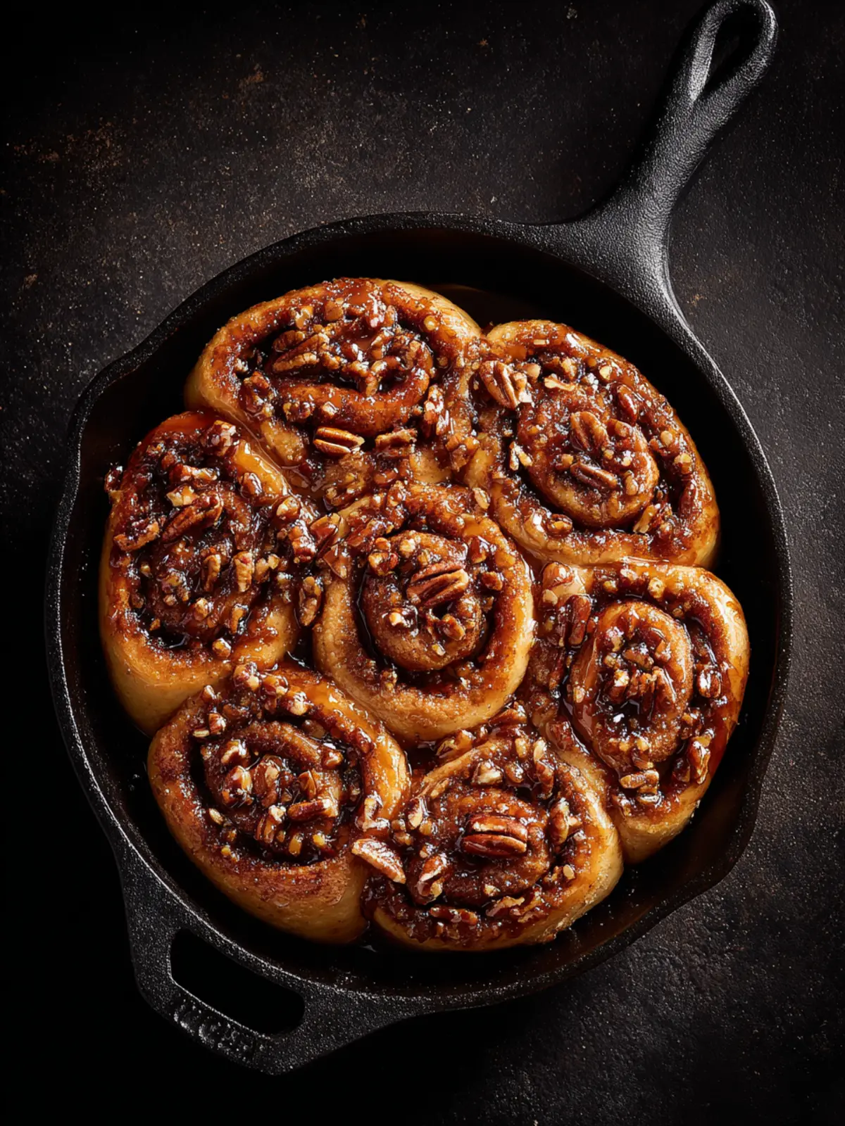 Pecan Pie Cinnamon Rolls First Image