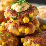 Sweet Corn Fritters with Chili Lime Aioli First Image