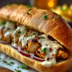 Irresistible White BBQ Chicken Subs Recipe for BBQ Lovers First Image
