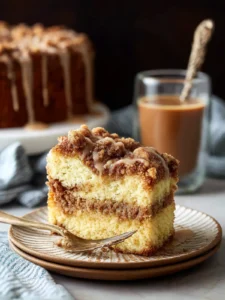 Irresistible Sour Cream Coffee Cake Recipe for Cozy Afternoons First Image
