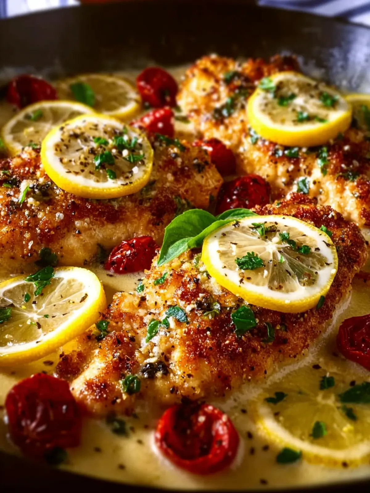Lemon Chicken Romano First Image