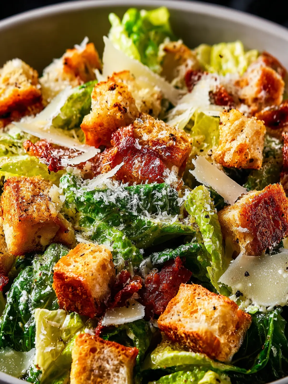 Delicious Caesar Salad with Homemade Dressing You’ll Love First Image