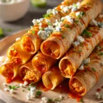 Spicy Buffalo Chicken Taquitos: Perfect Game Day Bites First Image