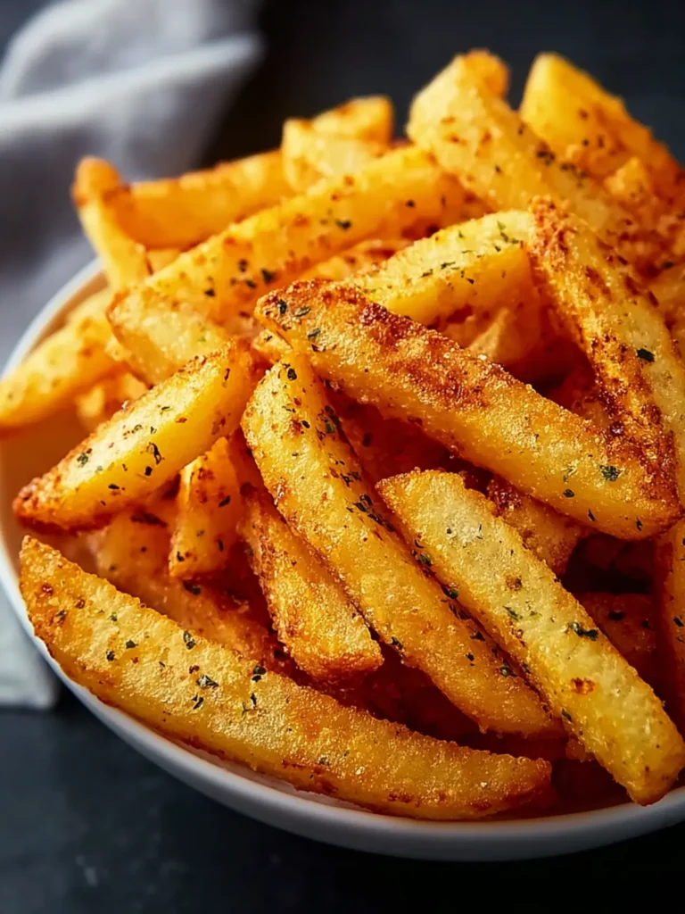Crispy Homemade Air Fryer French Fries First Image