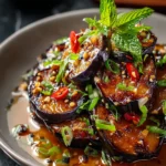 Irresistible Sticky Garlic Eggplant First Image