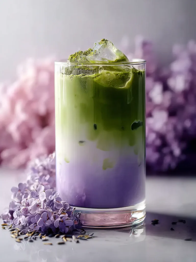 Iced Lavender Matcha Latte – Your Refreshing Spring Sip First Image