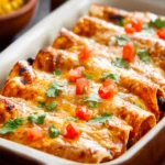 Sweet Potato, Corn, and Black Bean Enchiladas First Image