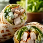 Savory Chicken Caesar Wraps First Image