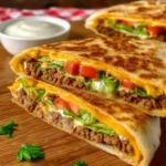 Copycat Taco Bell Crunchwrap Supreme First Image