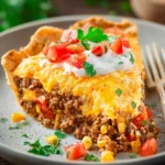 Cheesy Beef Taco Pie First Image