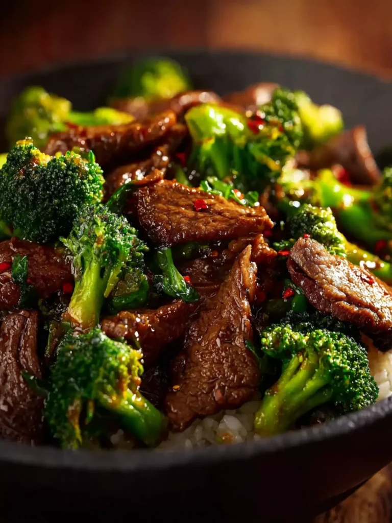 Air Fryer Beef and Broccoli First Image