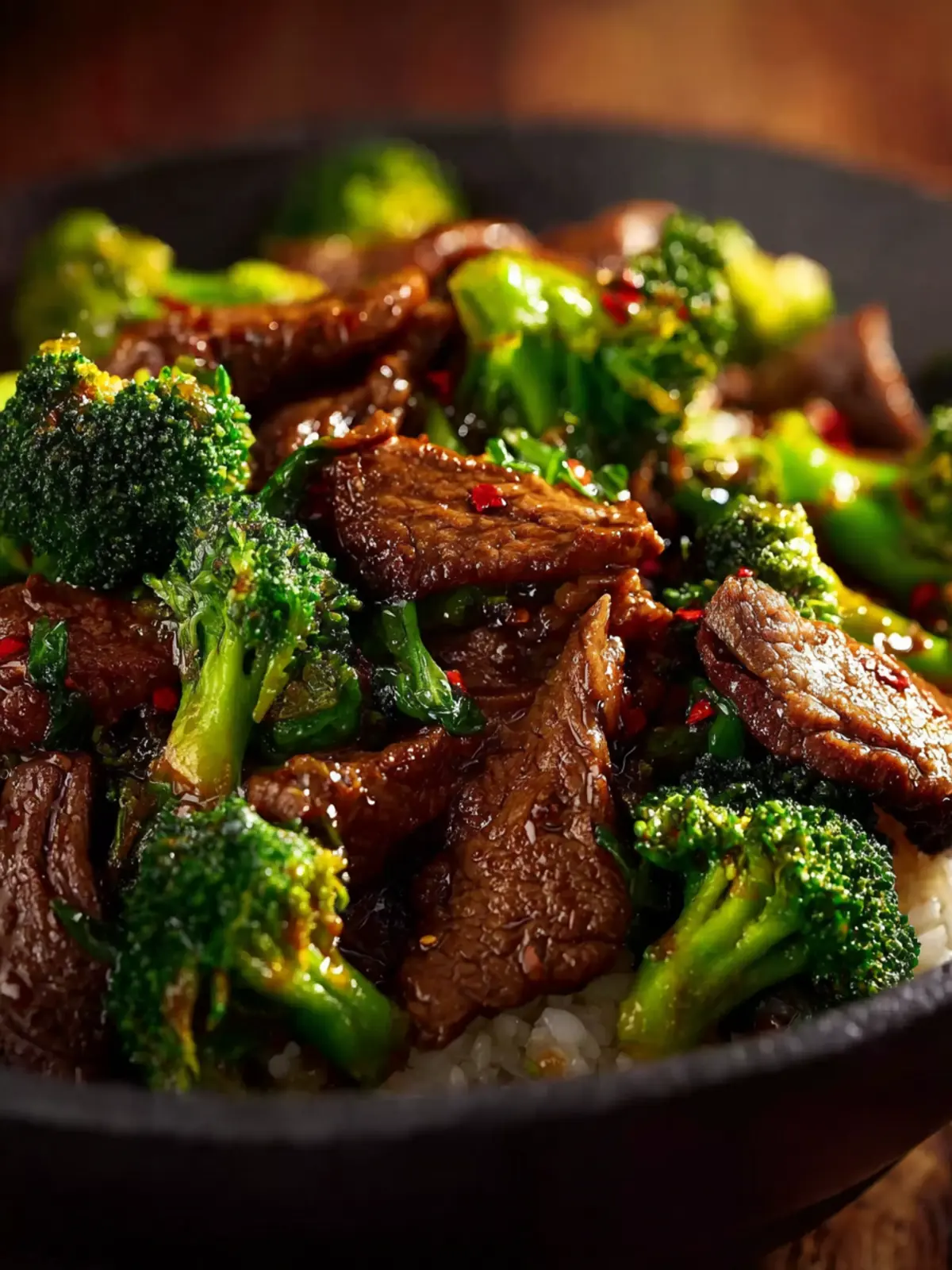 Air Fryer Beef and Broccoli First Image