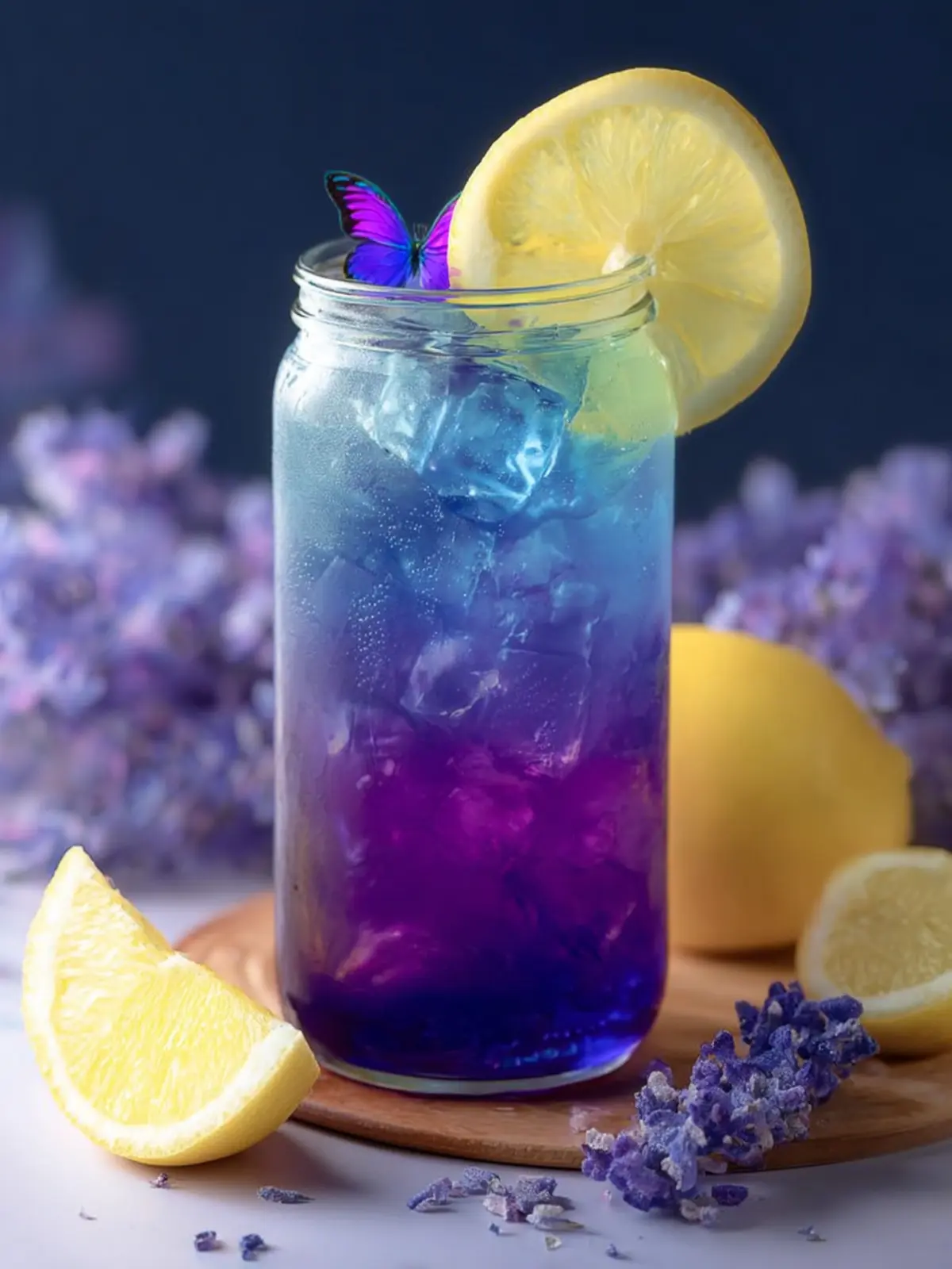 Butterfly Pea Flower Lemonade: Refreshingly Bold & Beautiful