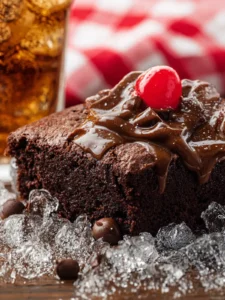 Double Chocolate Fudge Coca Cola Cake: Cracker Barrel Copycat Recipe First Image