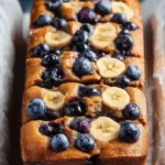 Blueberry Banana Bread First Image