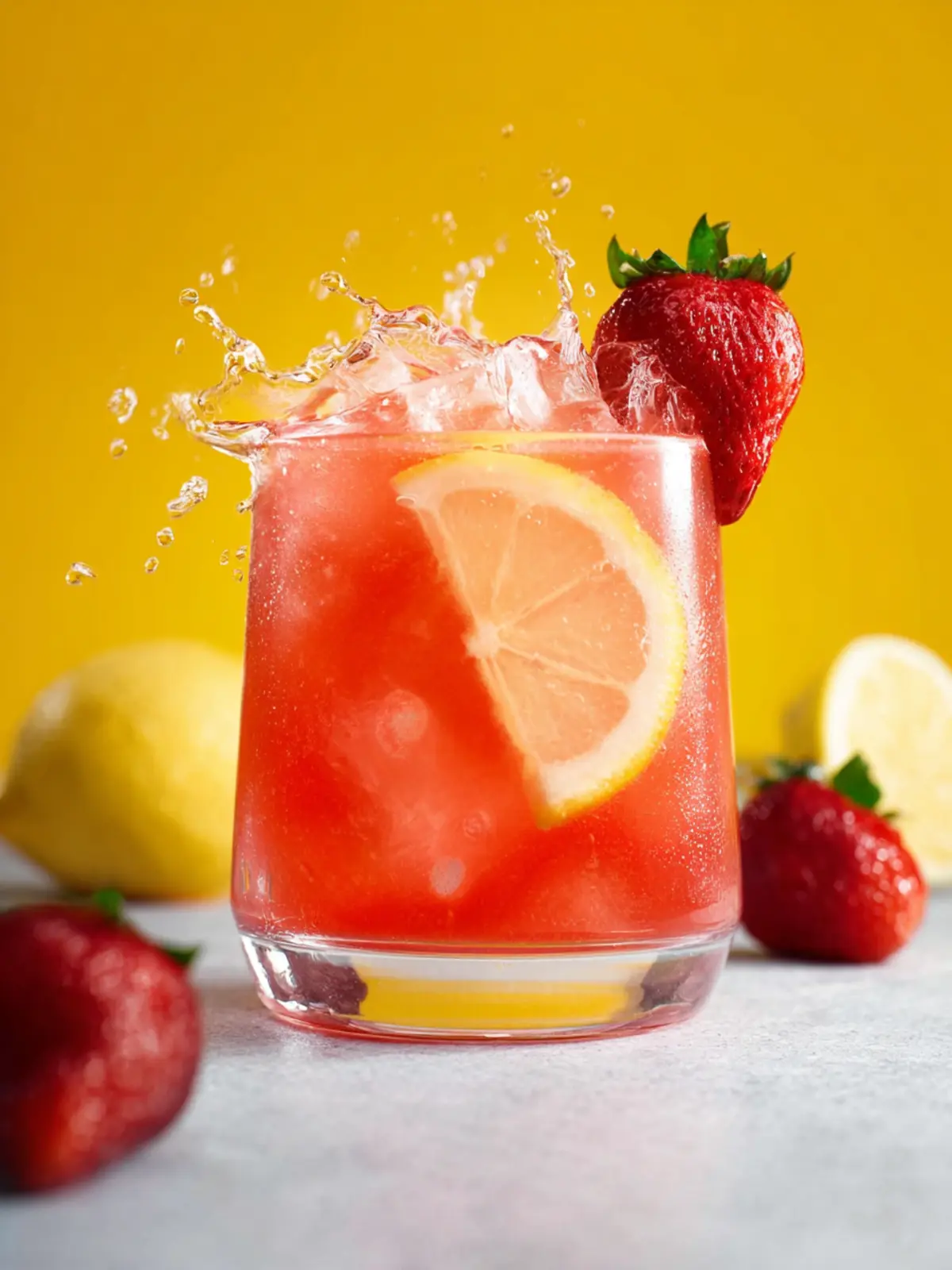 Strawberry Lemonade Bliss: Refreshingly Sweet for Summer Days