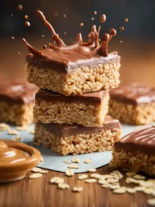 Peanut Butter Oatmeal Bars First Image